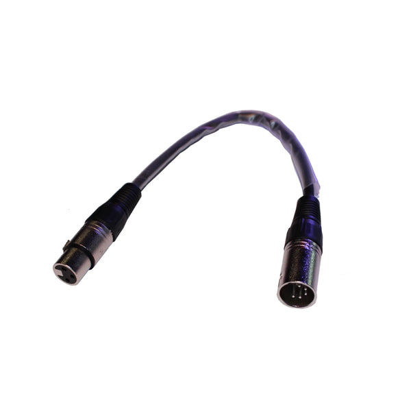 PSHDMX031 DMX 30cm 3P Female - 5P Male