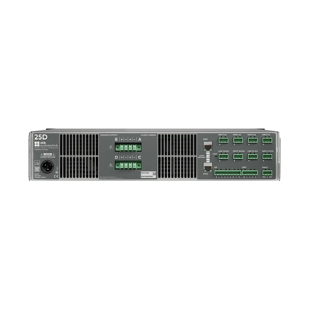 25D Quad Channel Power Amplifier