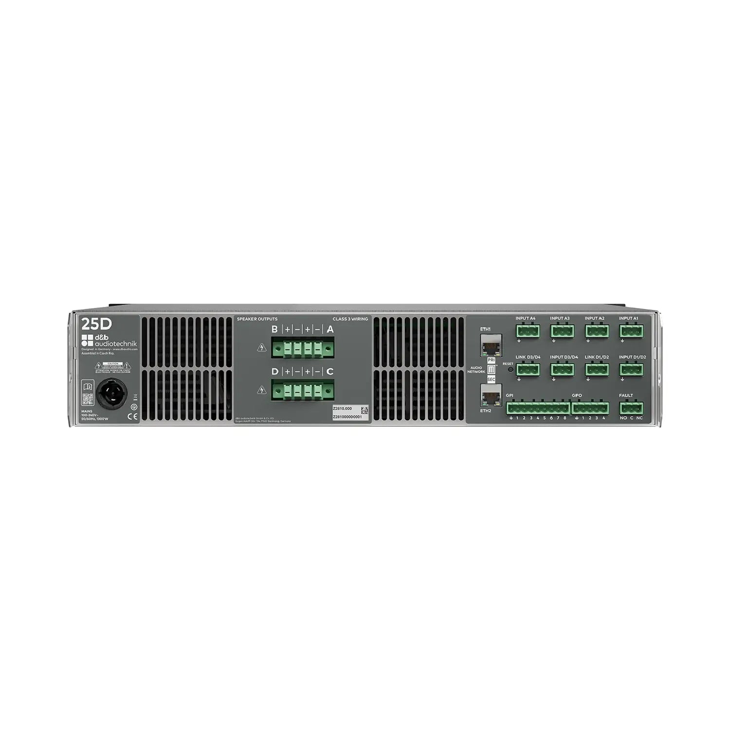 25D Quad Channel Power Amplifier