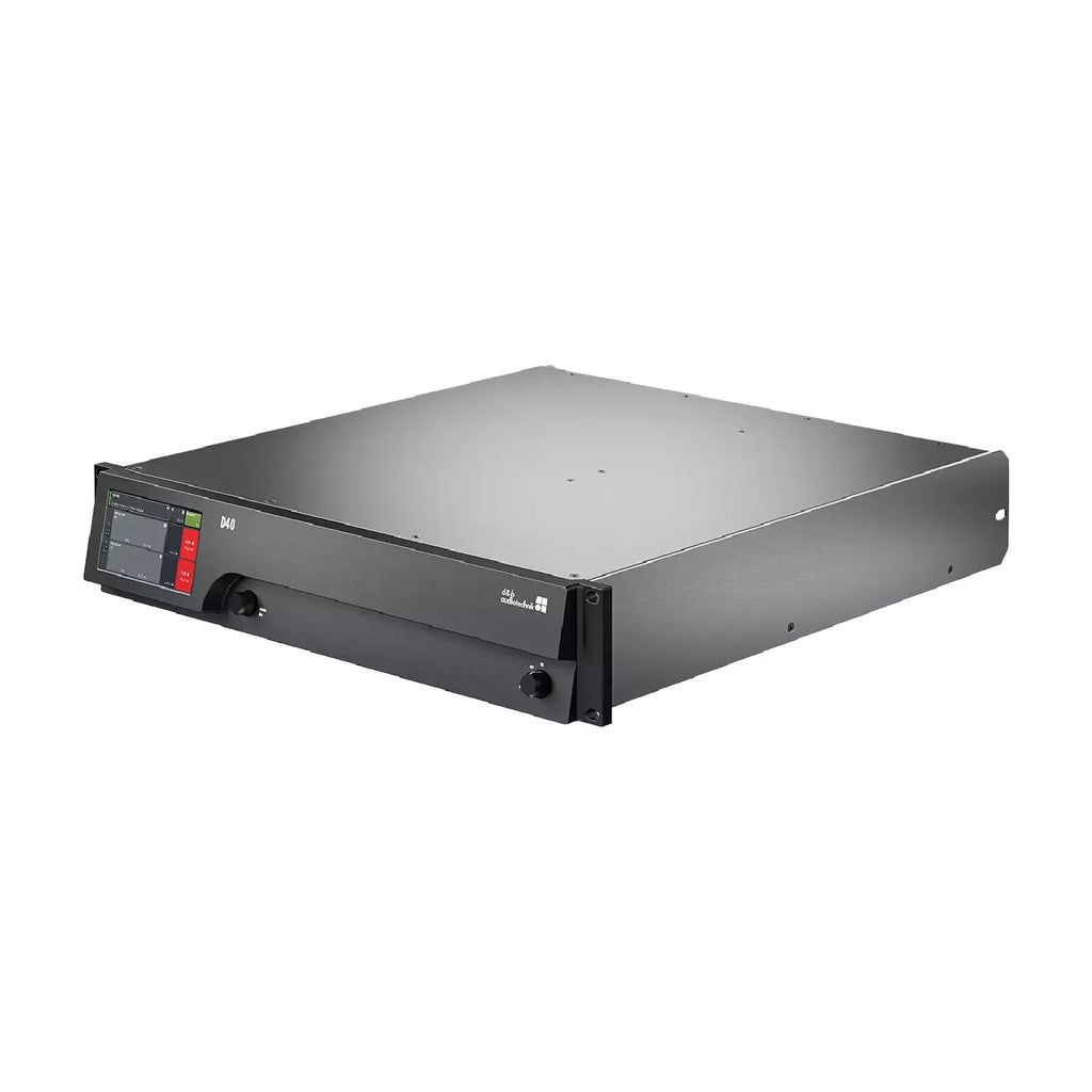 D40 QUAD channel high output amplifier