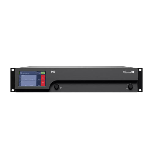 D40 QUAD channel high output amplifier