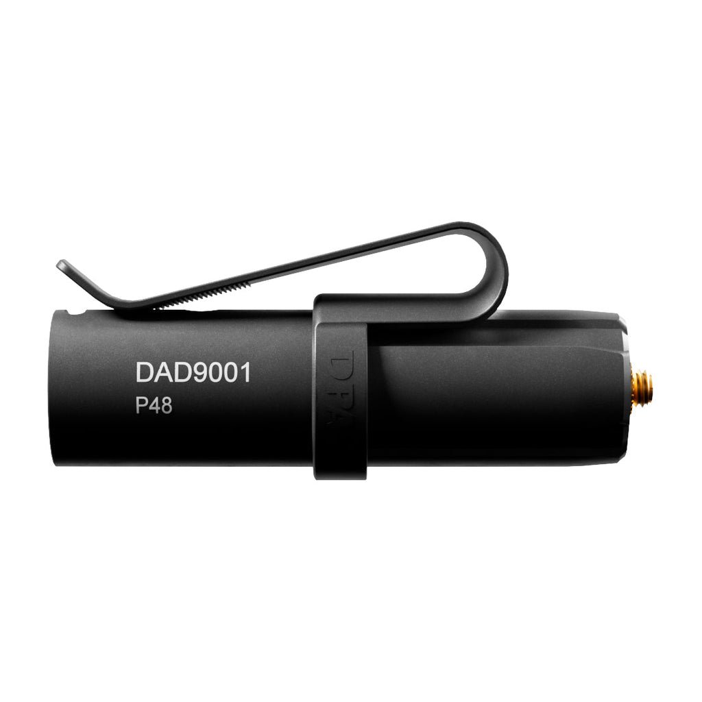 DPA DAD9001 MicroLock to XLR adapter side view