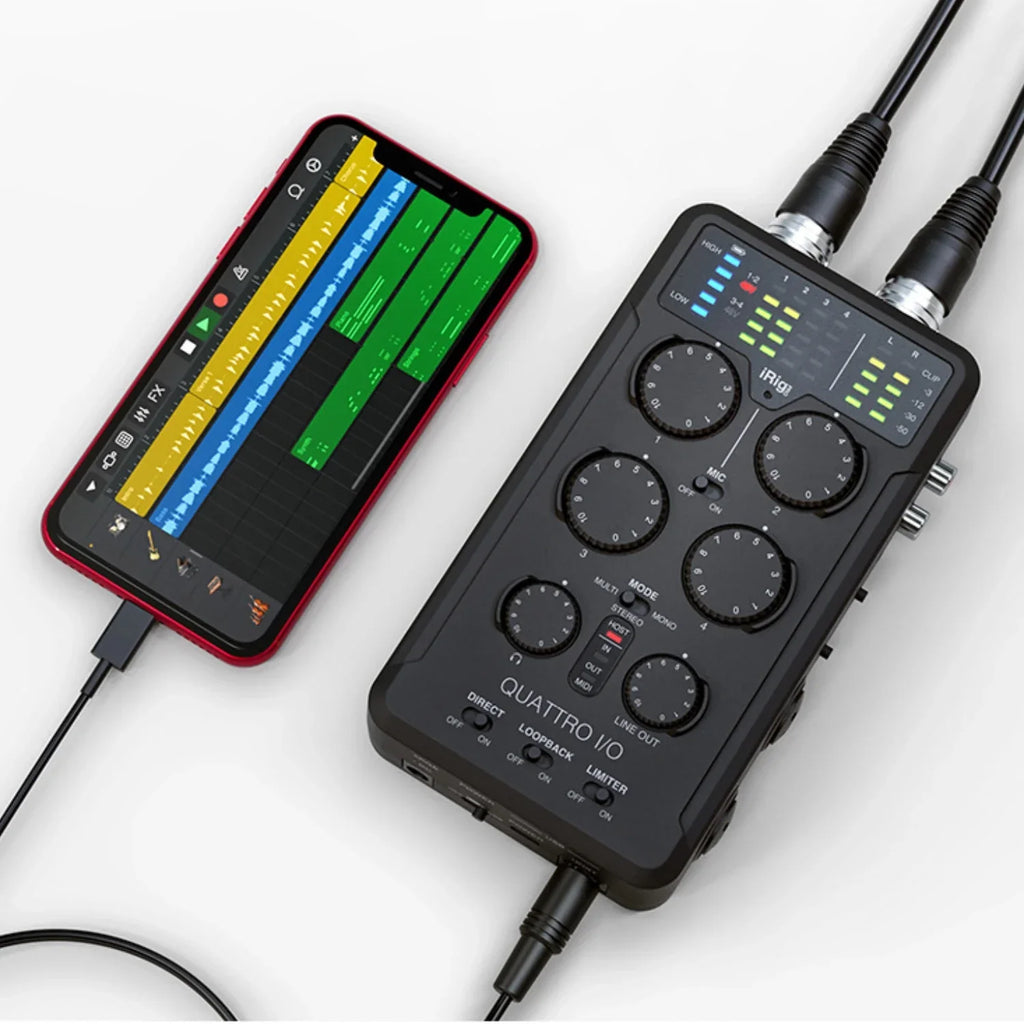 iRig Pro Quattro I/O