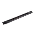 Rack Panel Brush Slot 1U Black
