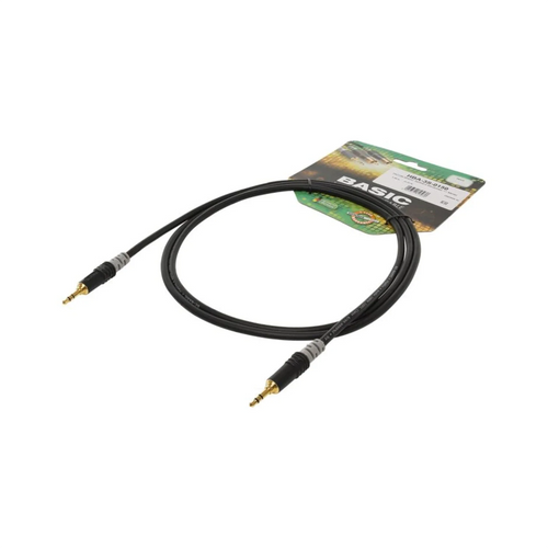 HBA-3S-0030 Mini-Jack to Mini-Jack, 0.30m