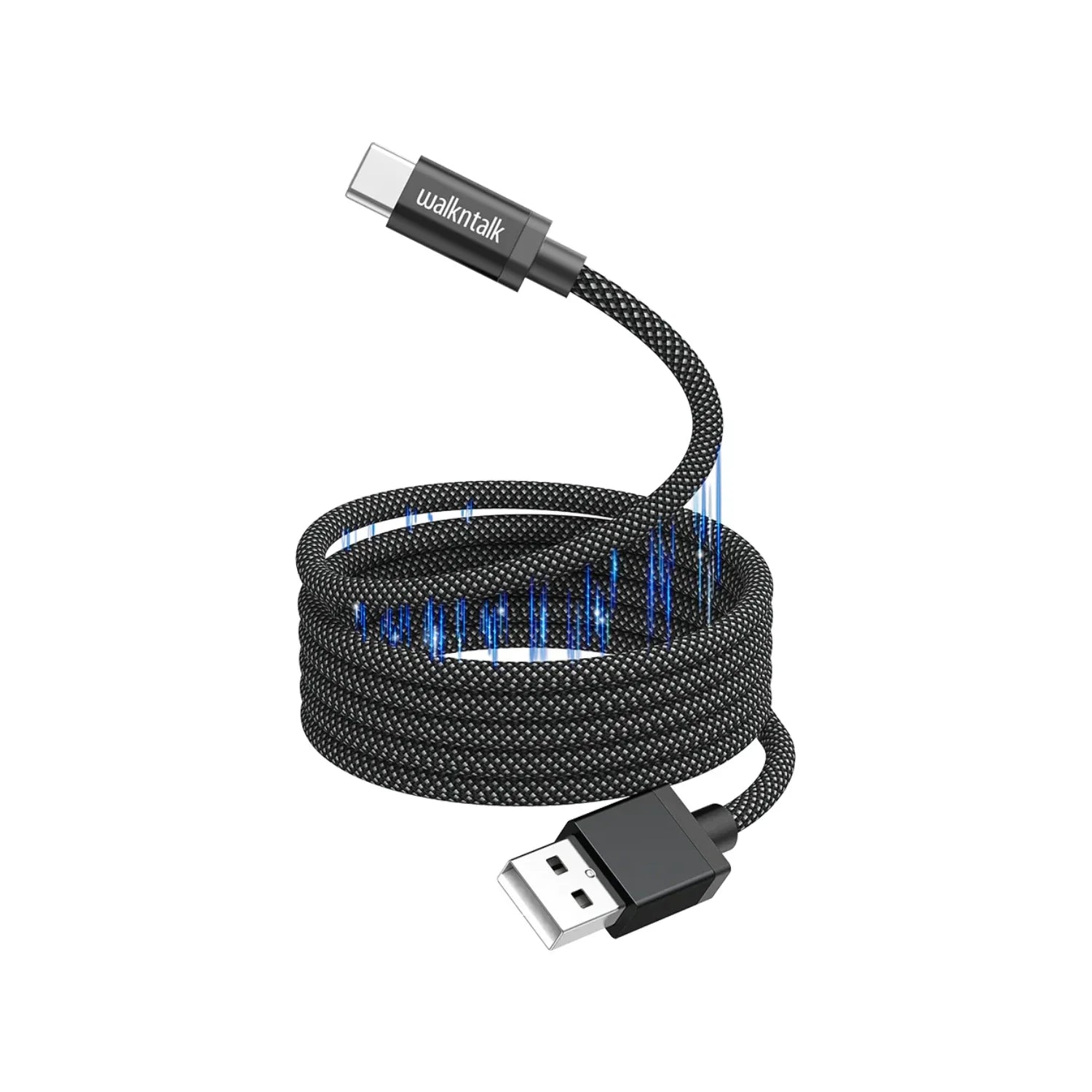 USB Cable Type A to C (Magnetic Coil), 1.2m