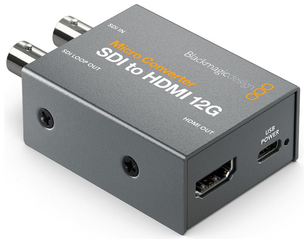 Micro Converter SDI to HDMI 12G PSU