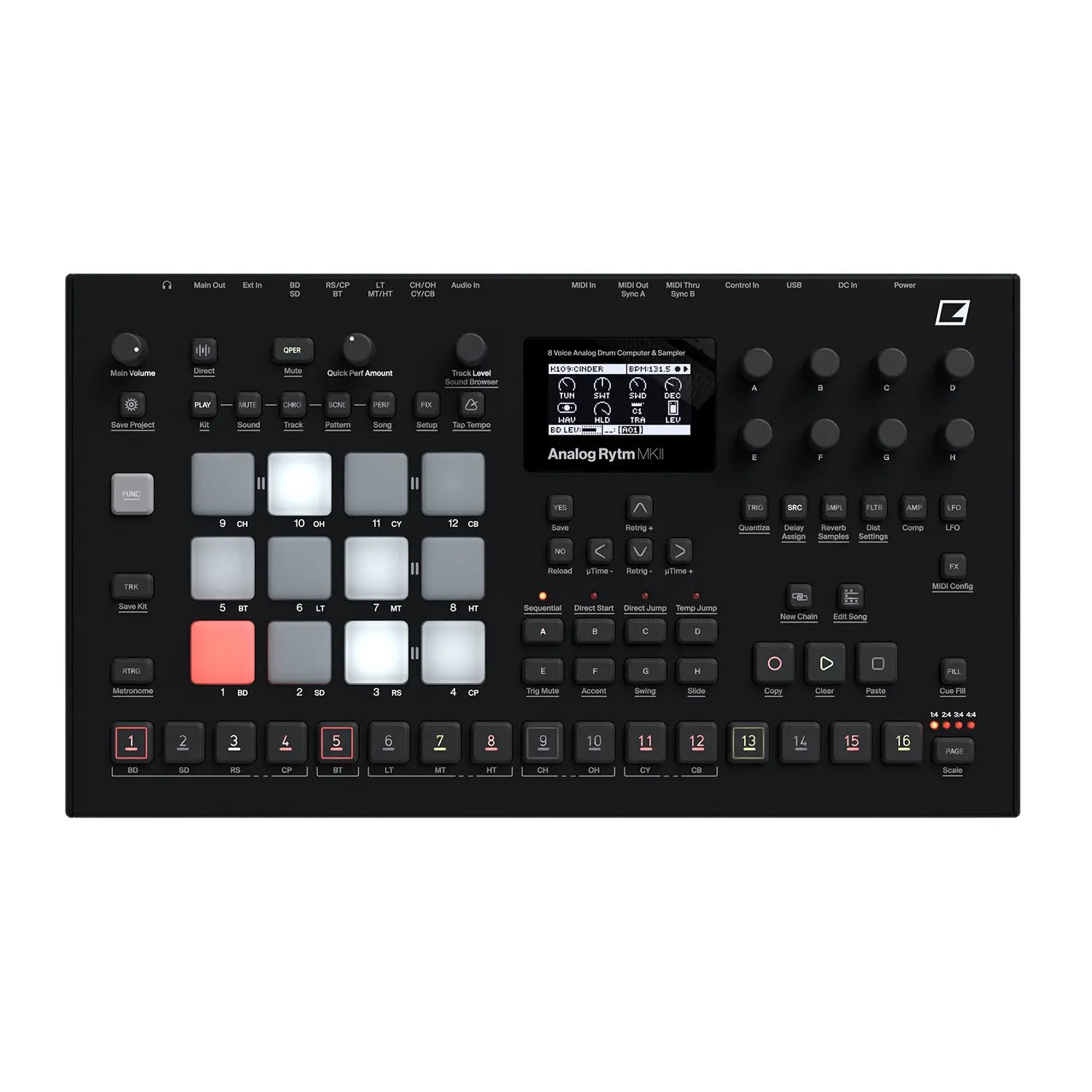 ARMKIIBLK Analog Rytm Mkii