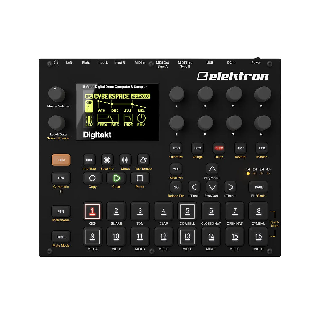 DIGITAKT Digitakt Sampling Drum Machine