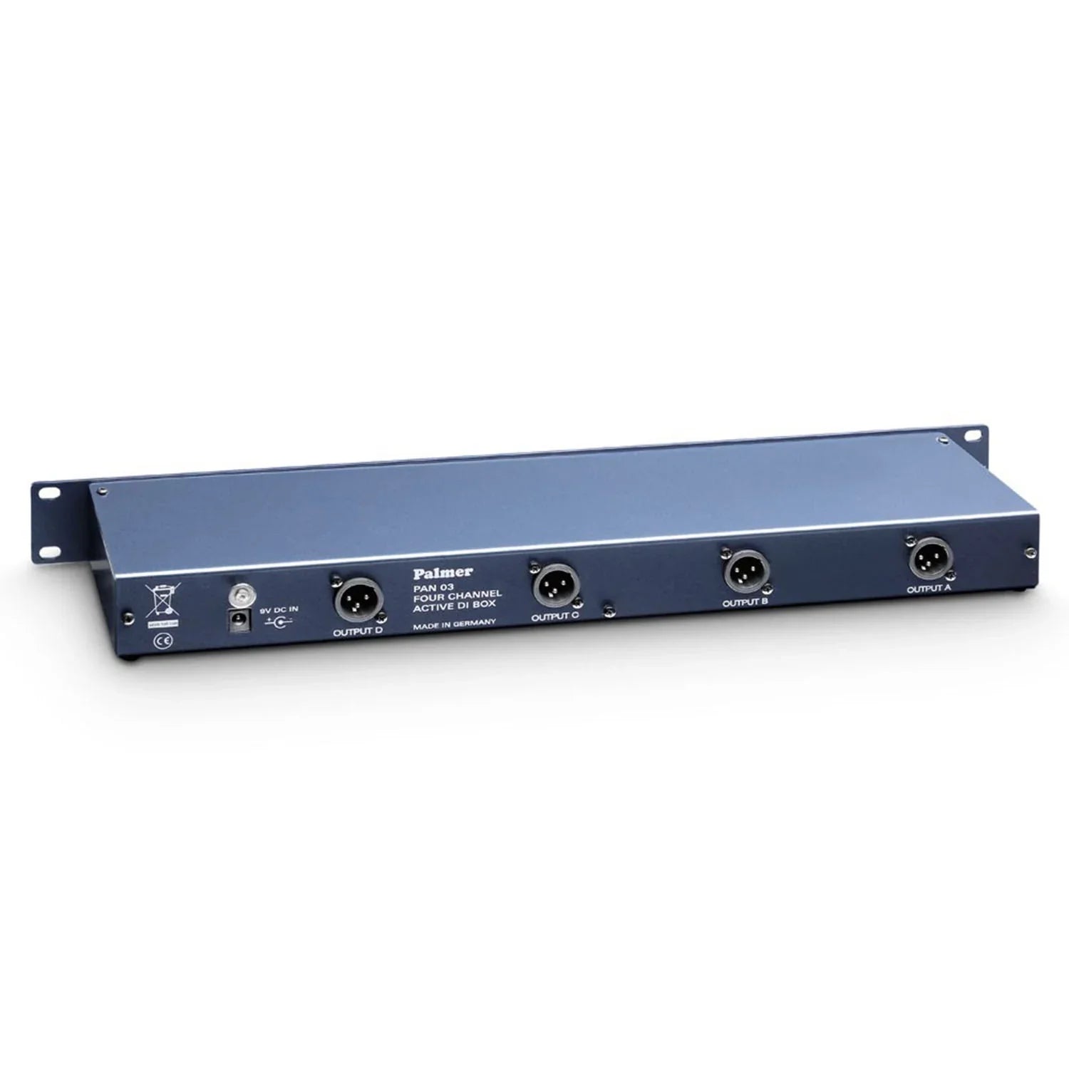 PAN 03 19" DI Box 4-Channel active