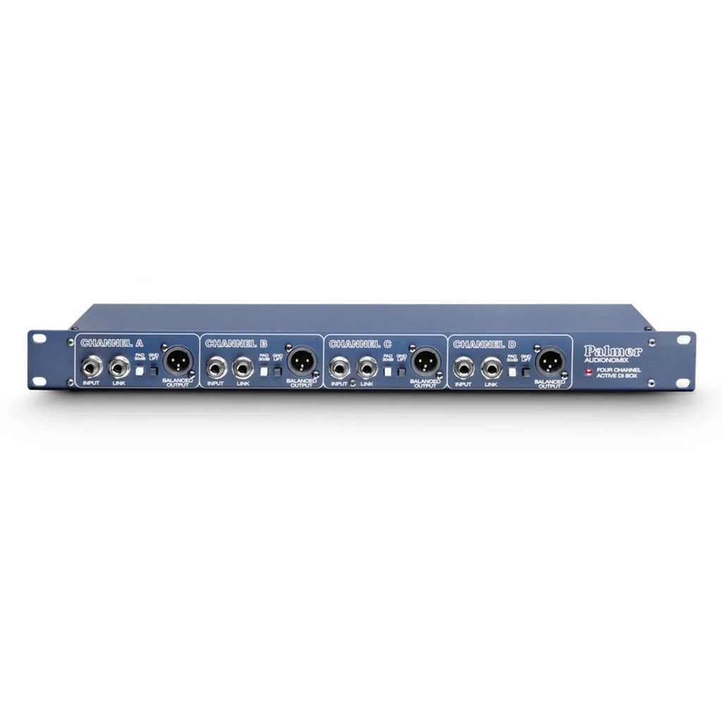 PAN 03 19" DI Box 4-Channel active