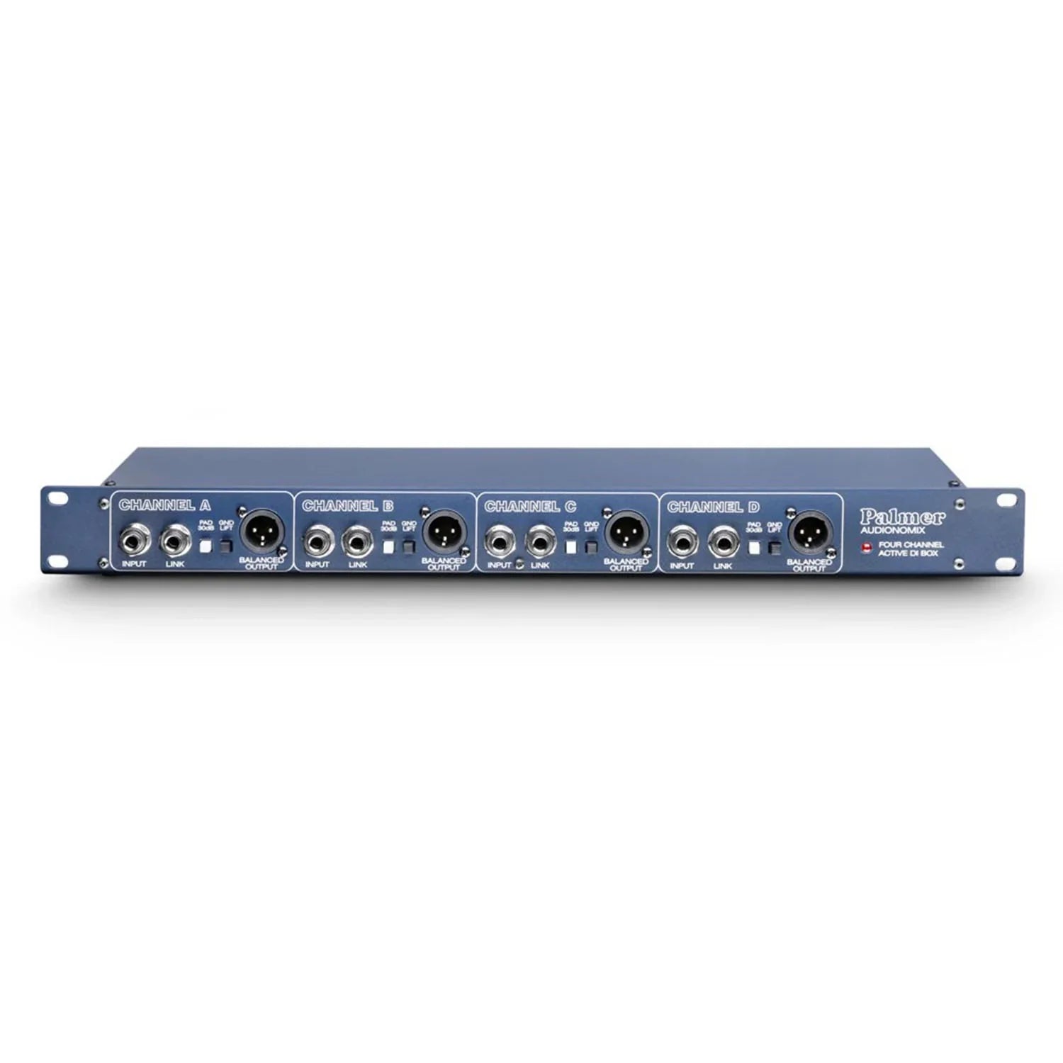 PAN 03 19" DI Box 4-Channel active