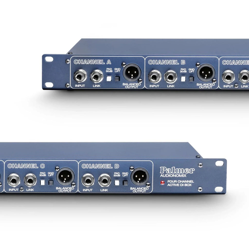 PAN 03 19" DI Box 4-Channel active