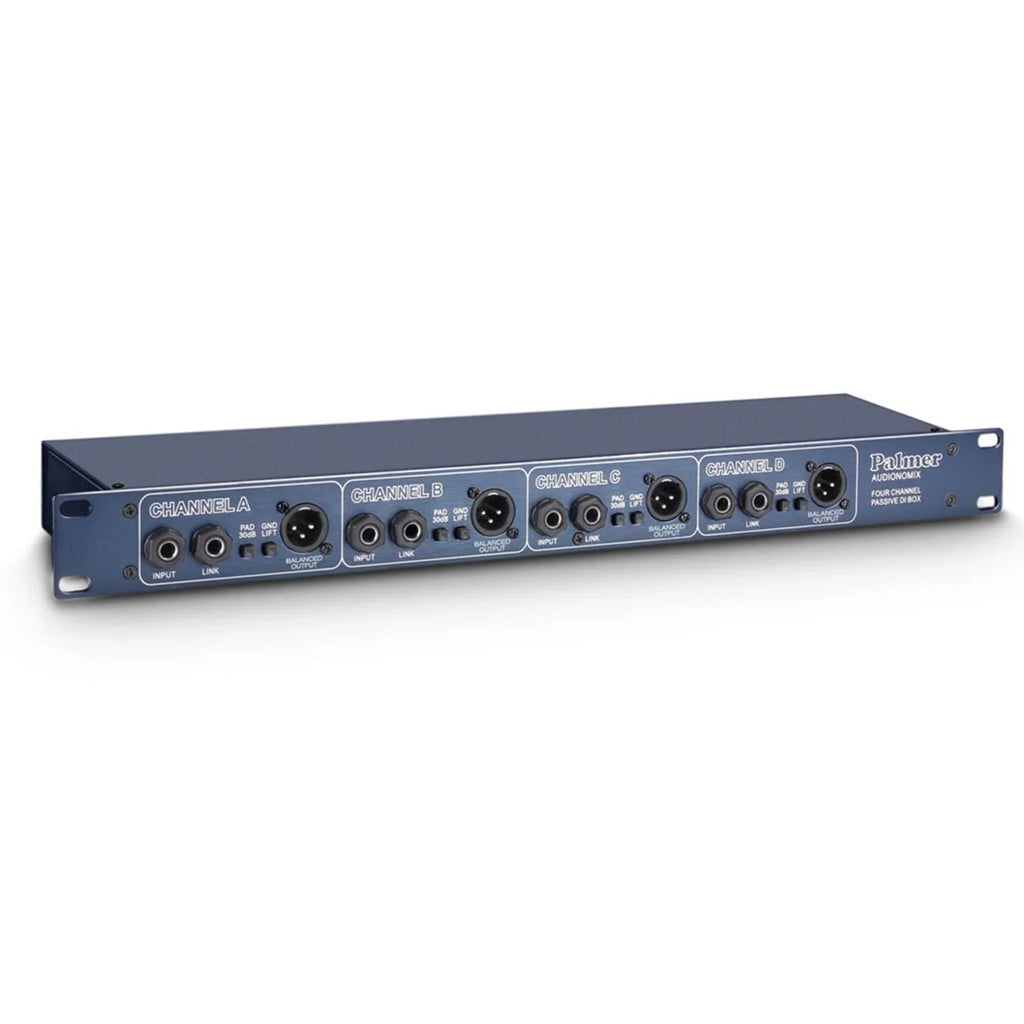 PAN 03 PASS - 19" DI Box 4-Channel passive