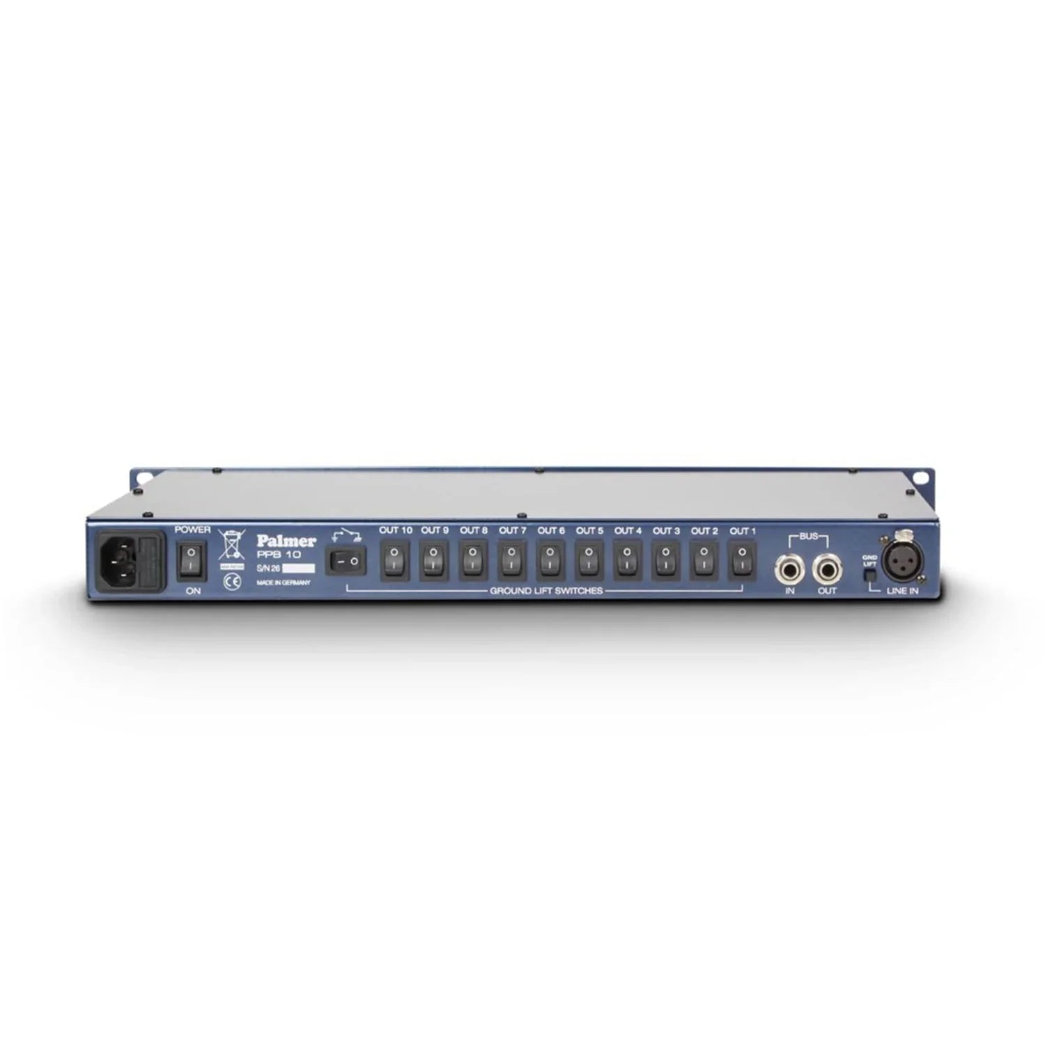 PB 10 - Press Patch Box 10-Channel