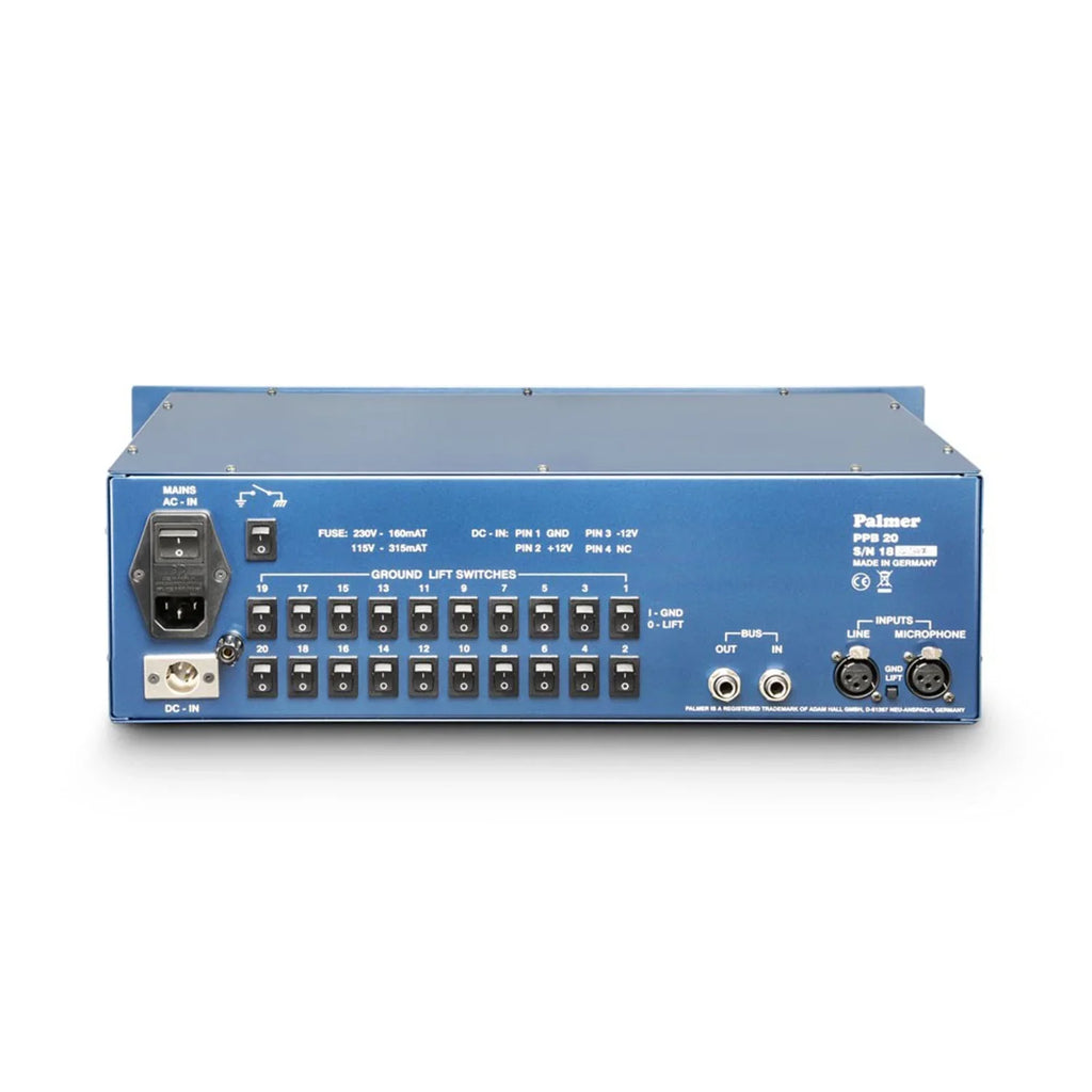 PB 20 - Press Patch Box 20-Channel