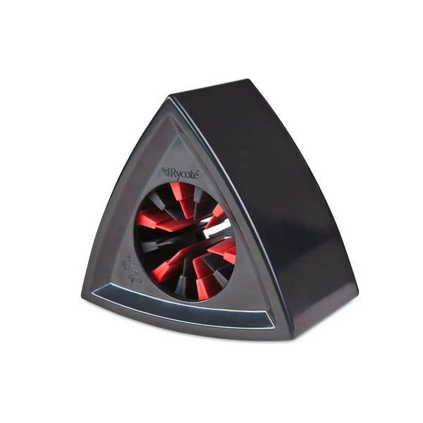 Triangular Black Mic Flag