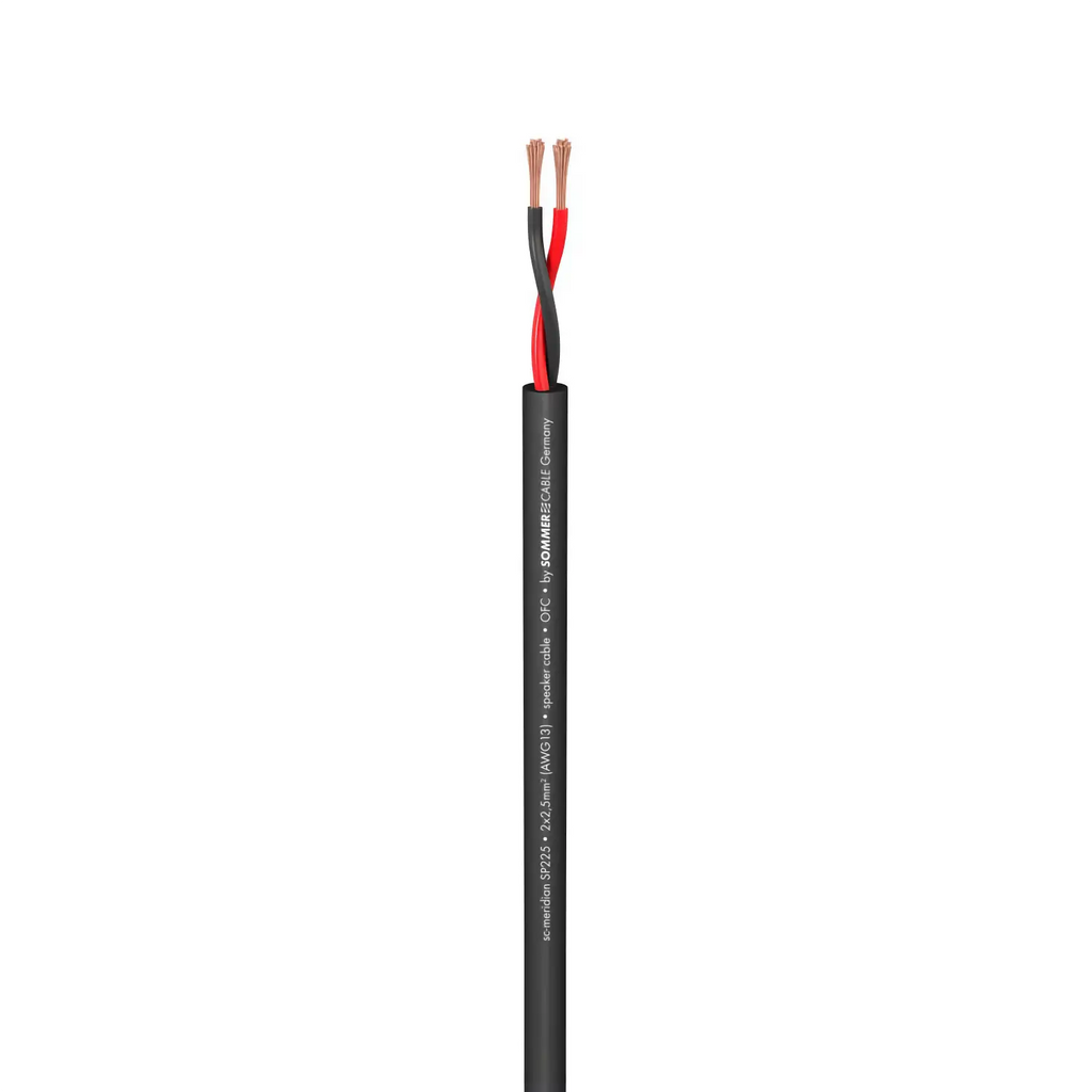Meridian Mobile SP225, 2x 2.50mm (black)
