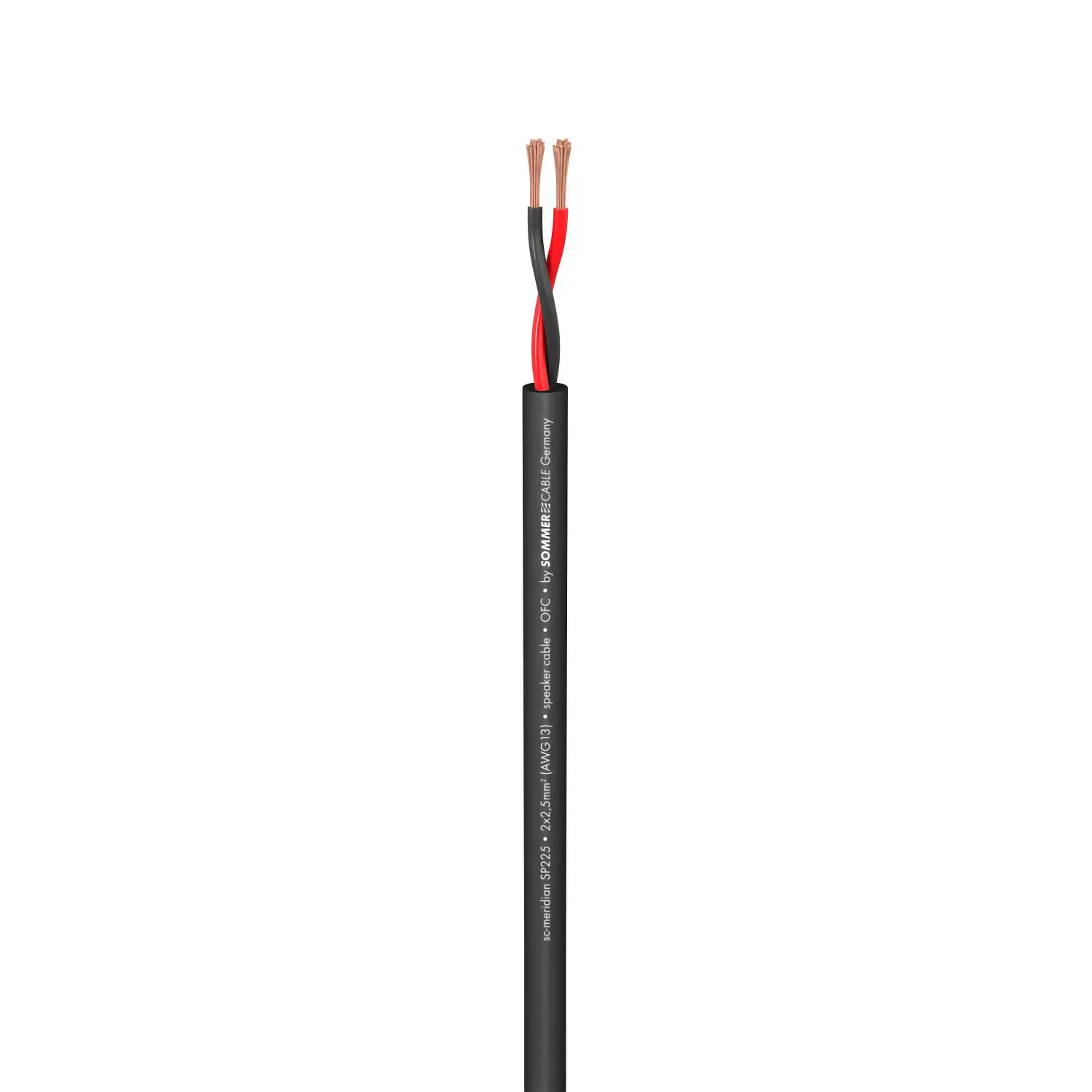 Meridian Mobile SP225, 2x 2.50mm (black)