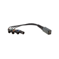 SPY-E1251 (4x male 5-pin XLR to etherCON - splice adapt)