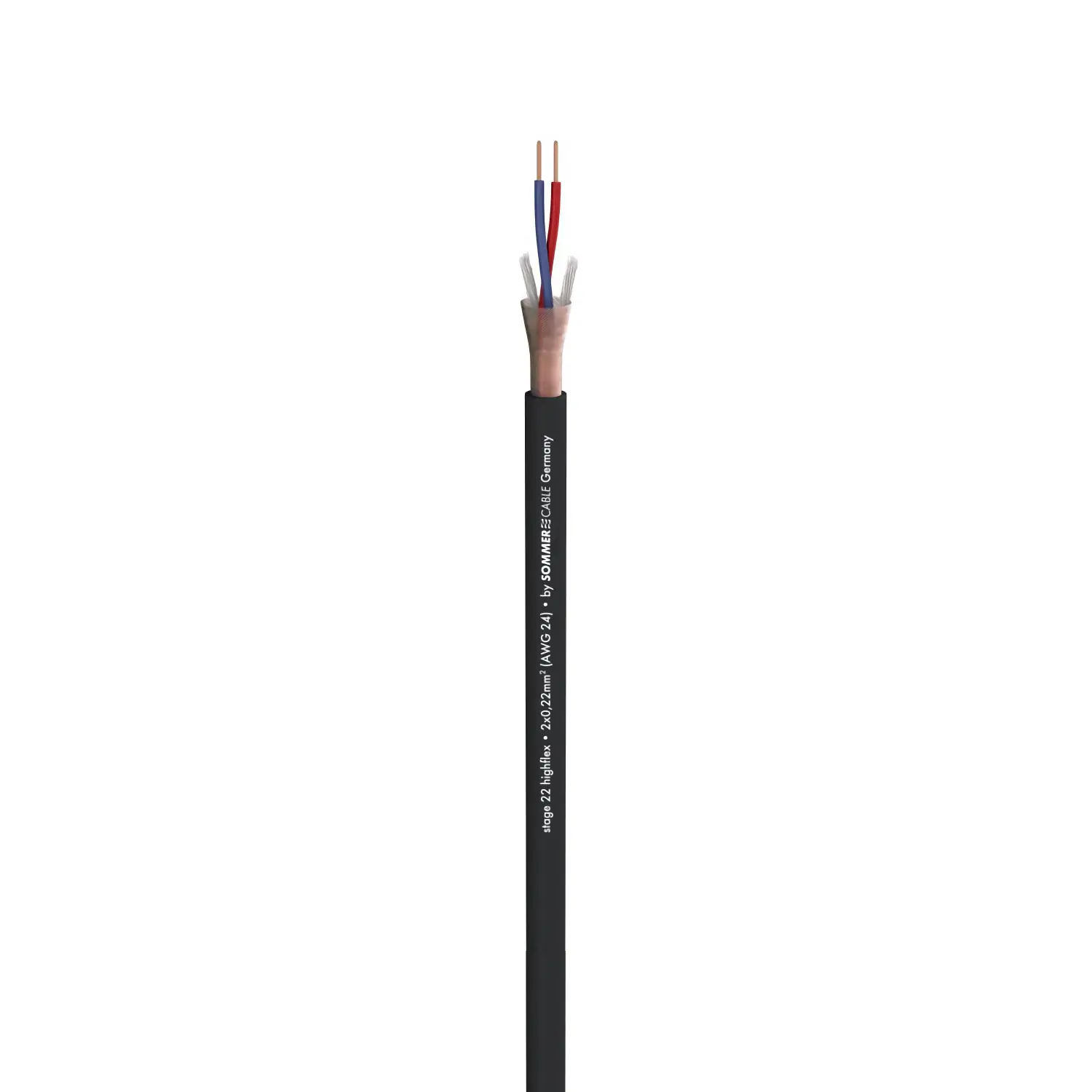 Microphone Cable Stage 22 Highflex Black