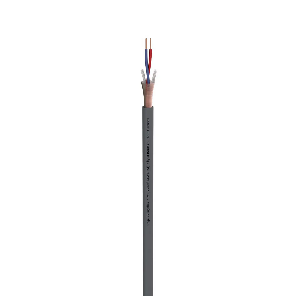 Microphone Cable Stage 22 Highflex Grey