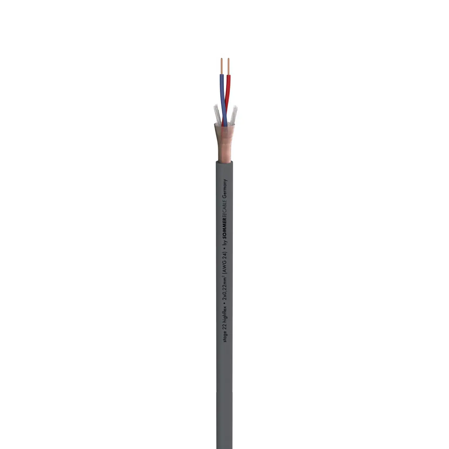 Microphone Cable Stage 22 Highflex Grey