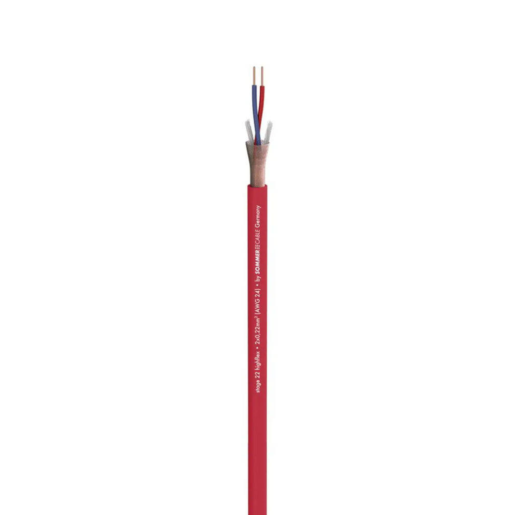 Microphone Cable Stage 22 Highflex Red